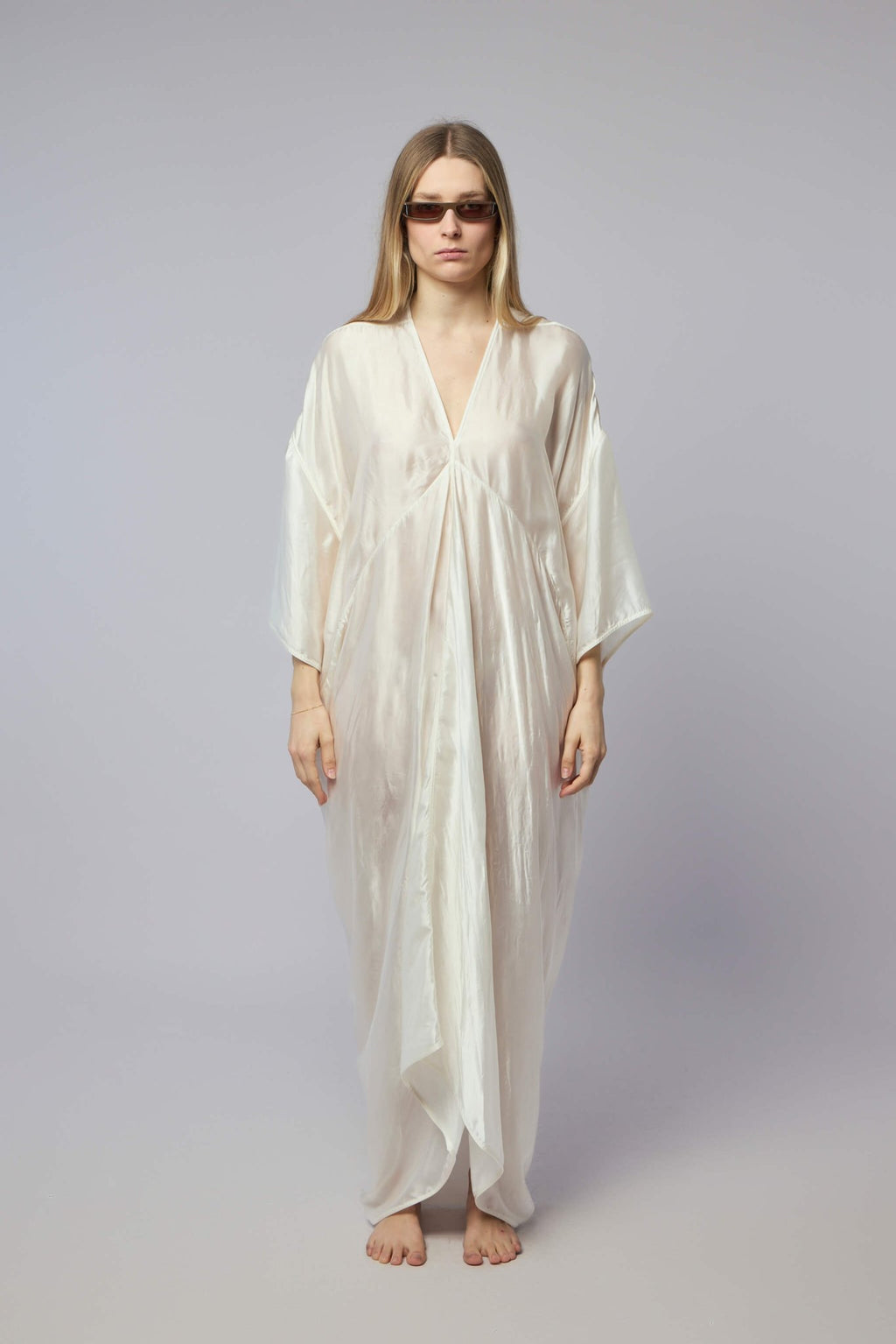 Rick Owens - Woven Dress - Tommykite Gown Milk - LABELS