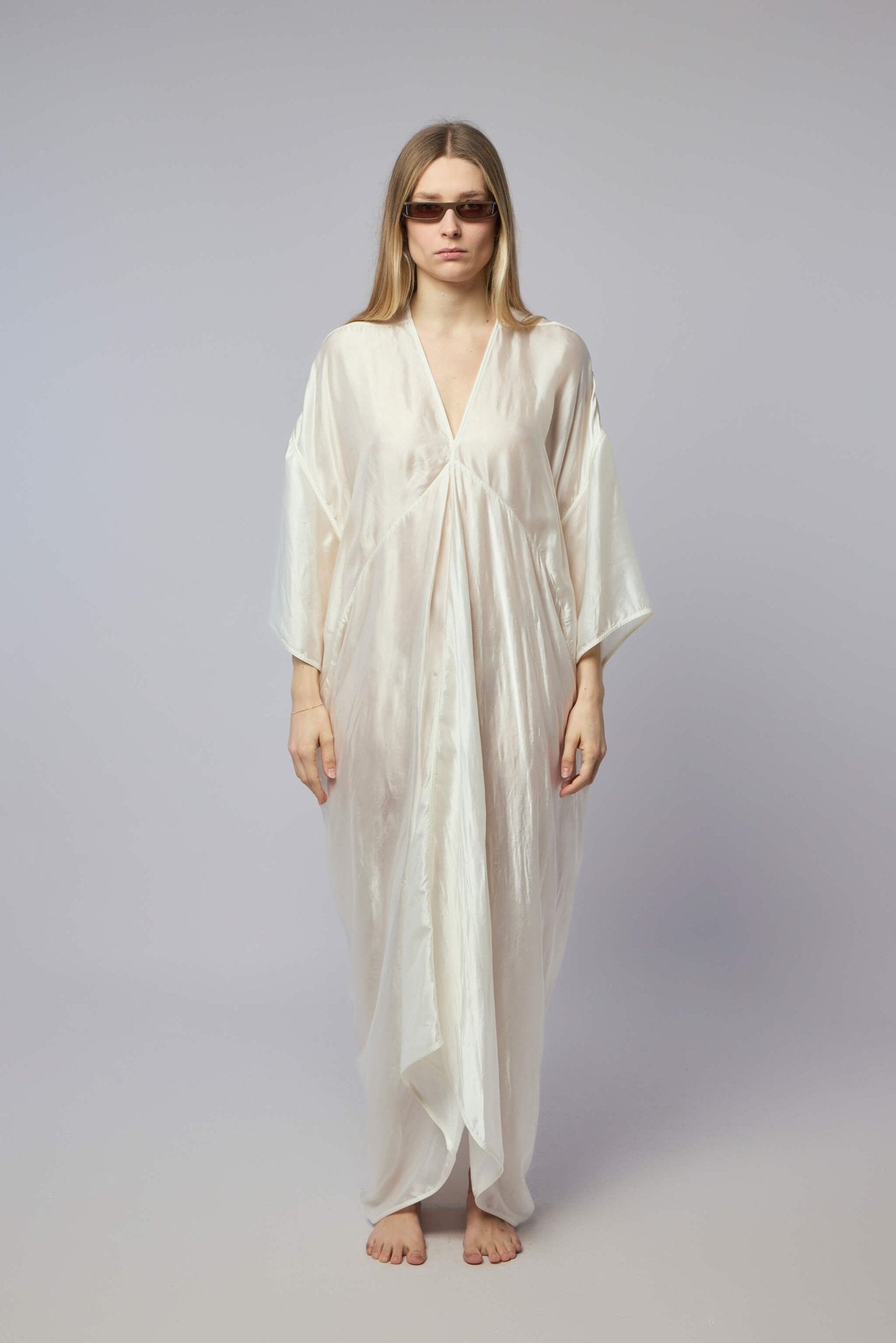 Rick Owens - Woven Dress - Tommykite Gown Milk - LABELS