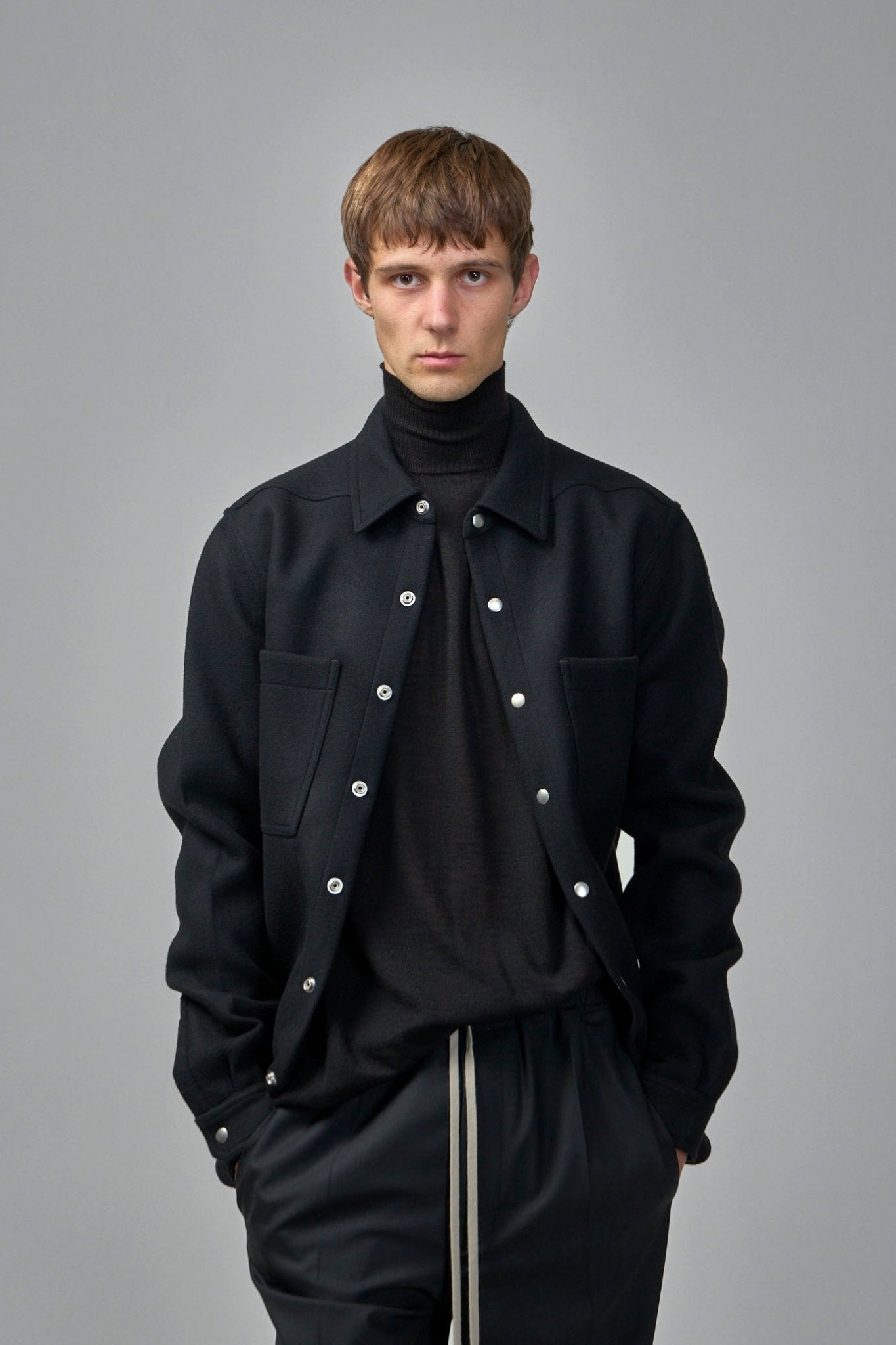 Rick Owens - Woven Jacket Outershirt - LABELS