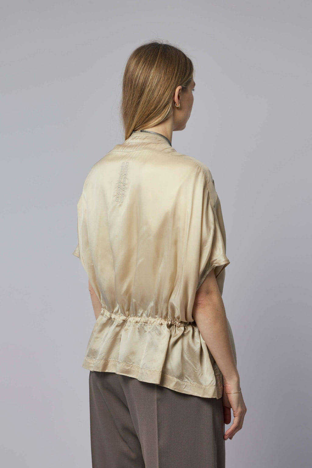 Rick Owens - Woven Jacket - Sail Jkt Sand - LABELS