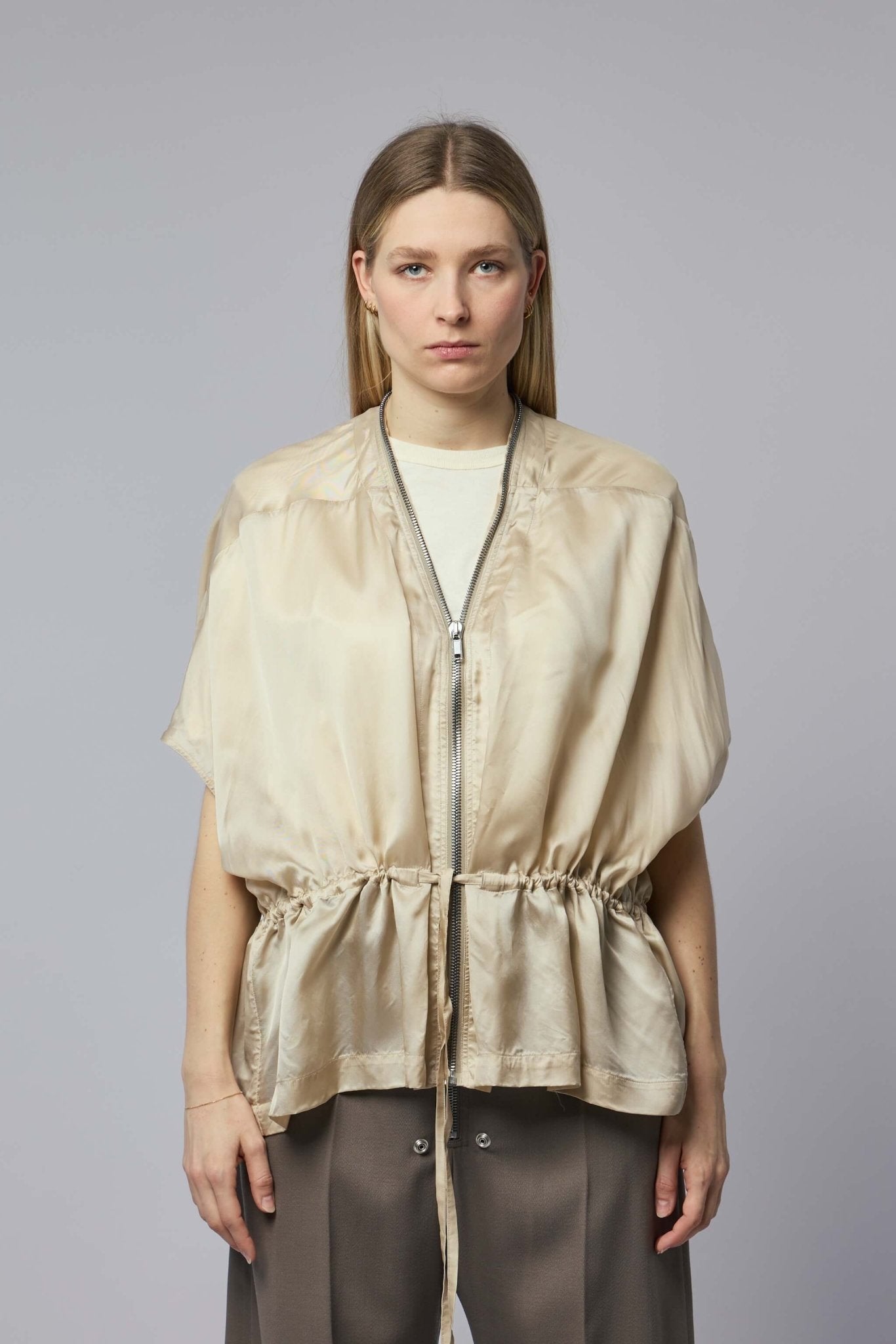 Rick Owens - Woven Jacket - Sail Jkt Sand - LABELS
