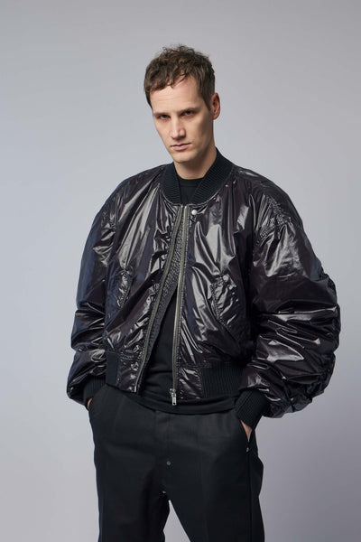 Woven Padded Bomber - Secchia Flight