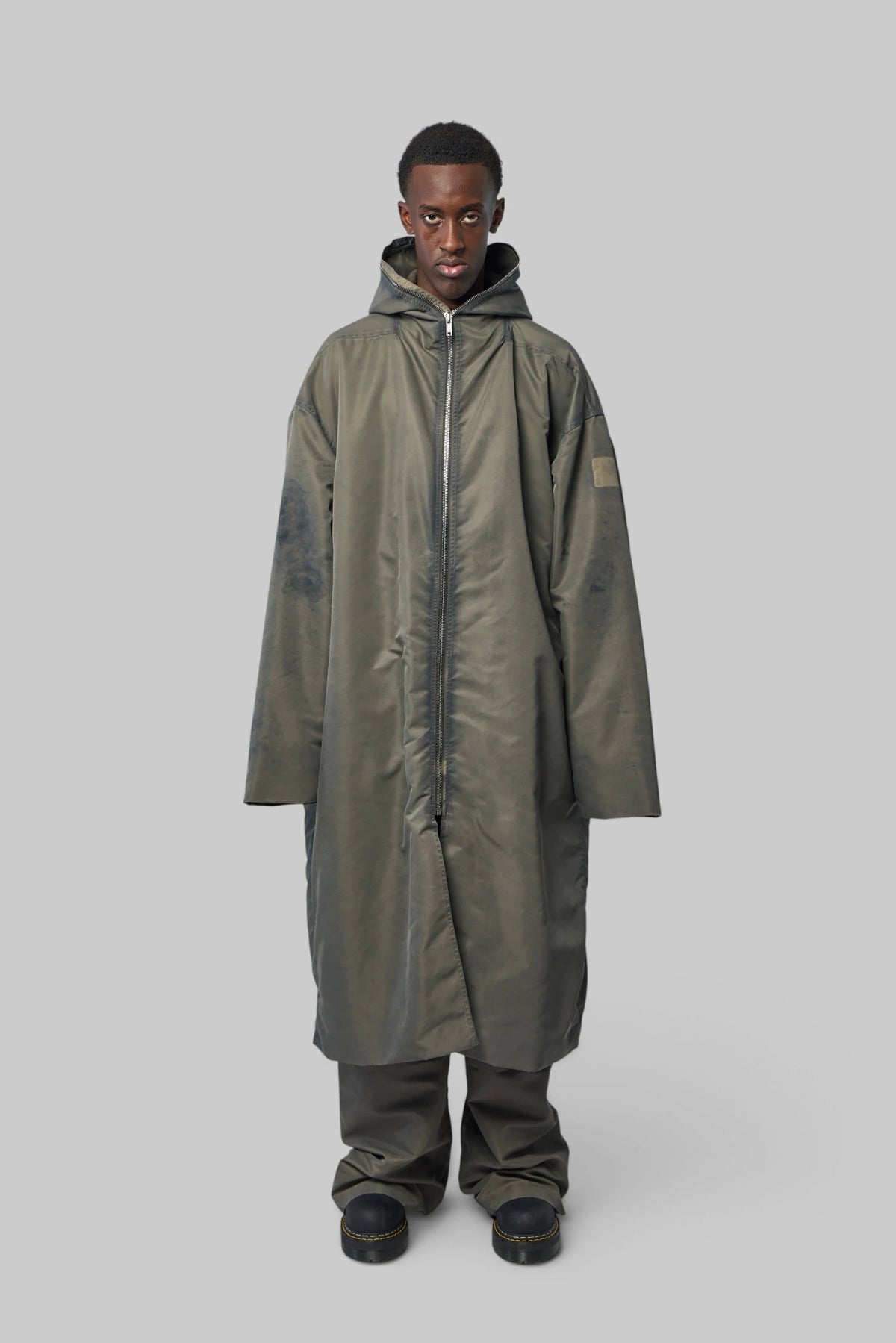 Rick Owens - Woven Padded Coat - LABELS