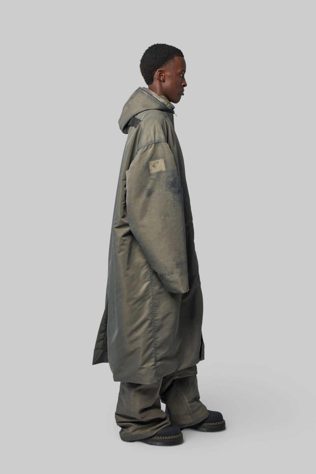 Rick Owens - Woven Padded Coat - LABELS