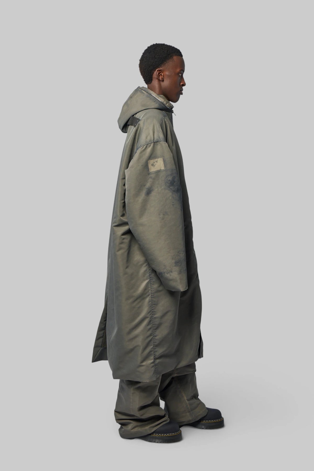 Rick Owens - Woven Padded Coat - LABELS
