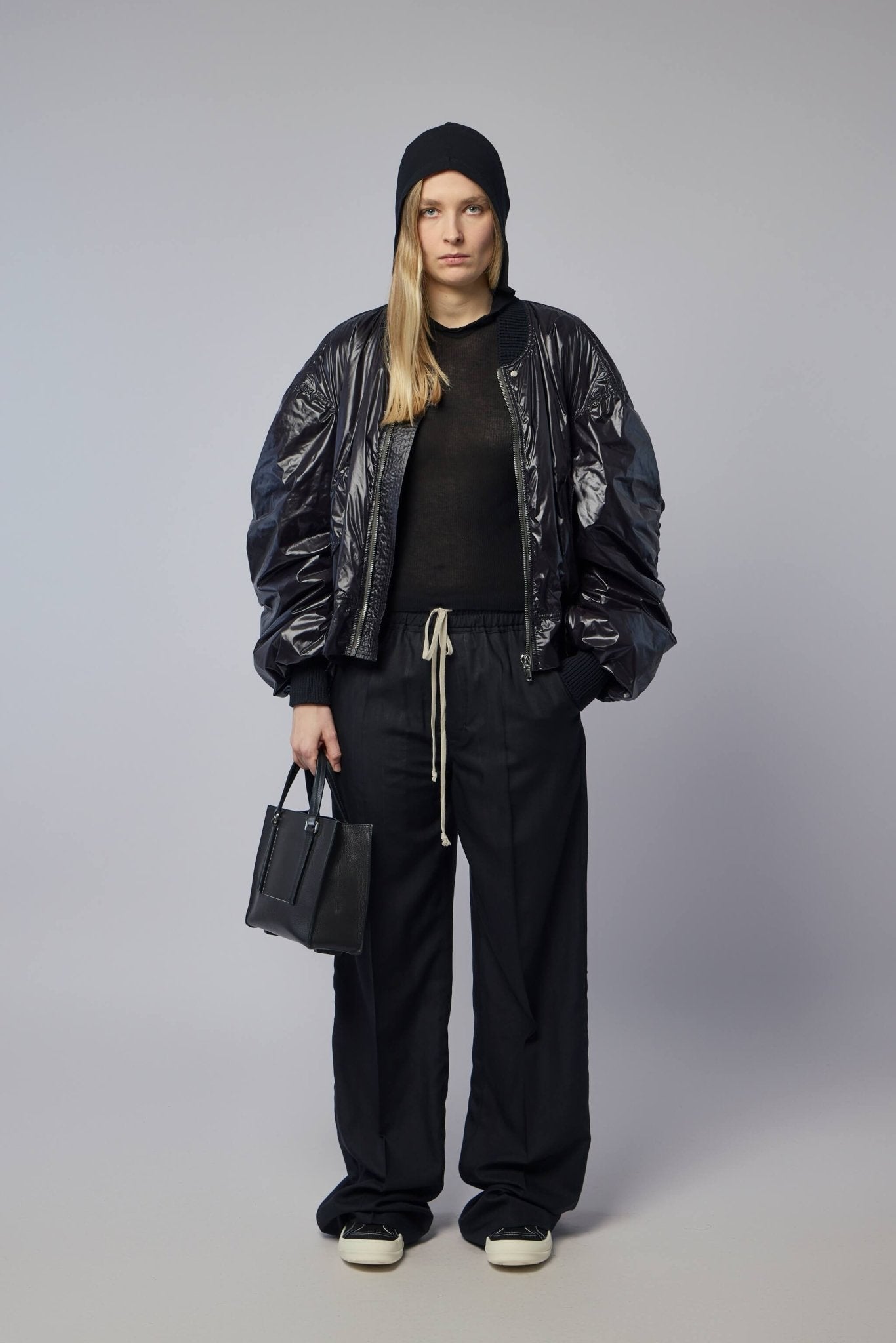 Rick Owens - Woven Pants - Dietrich Drawstring Black - LABELS