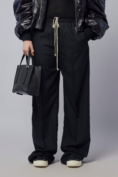 Rick Owens Woven Pants - Dietrich Drawstring Black – LABELS