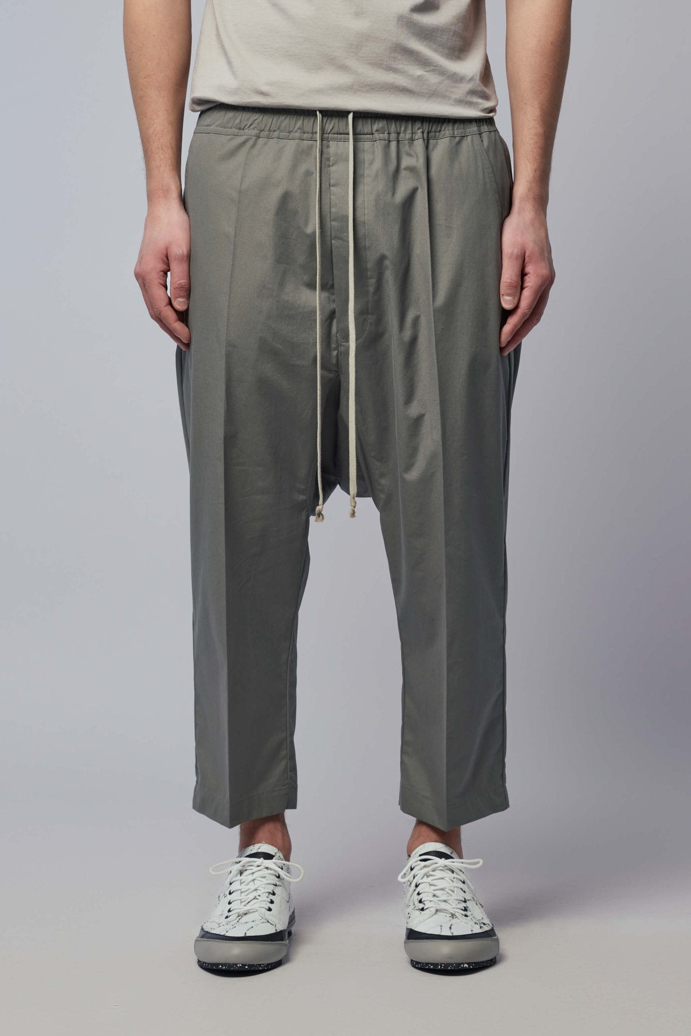 Rick Owens - Woven Pants - Drawstring Cropped - LABELS