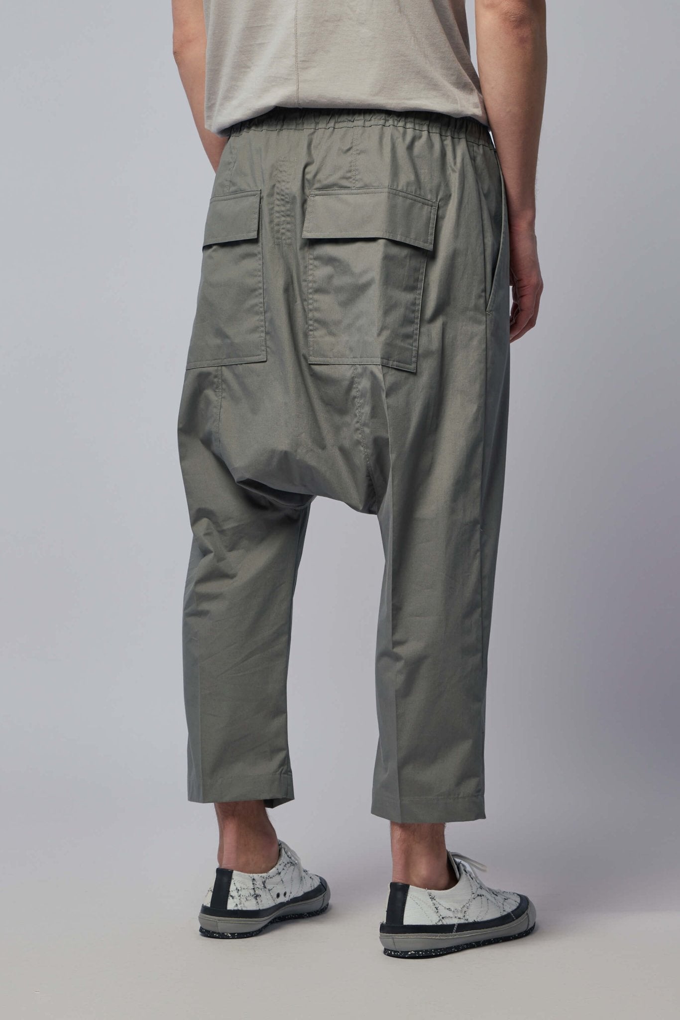 Rick Owens Cargo Pants - Drawstring Cropped Woven – LABELS