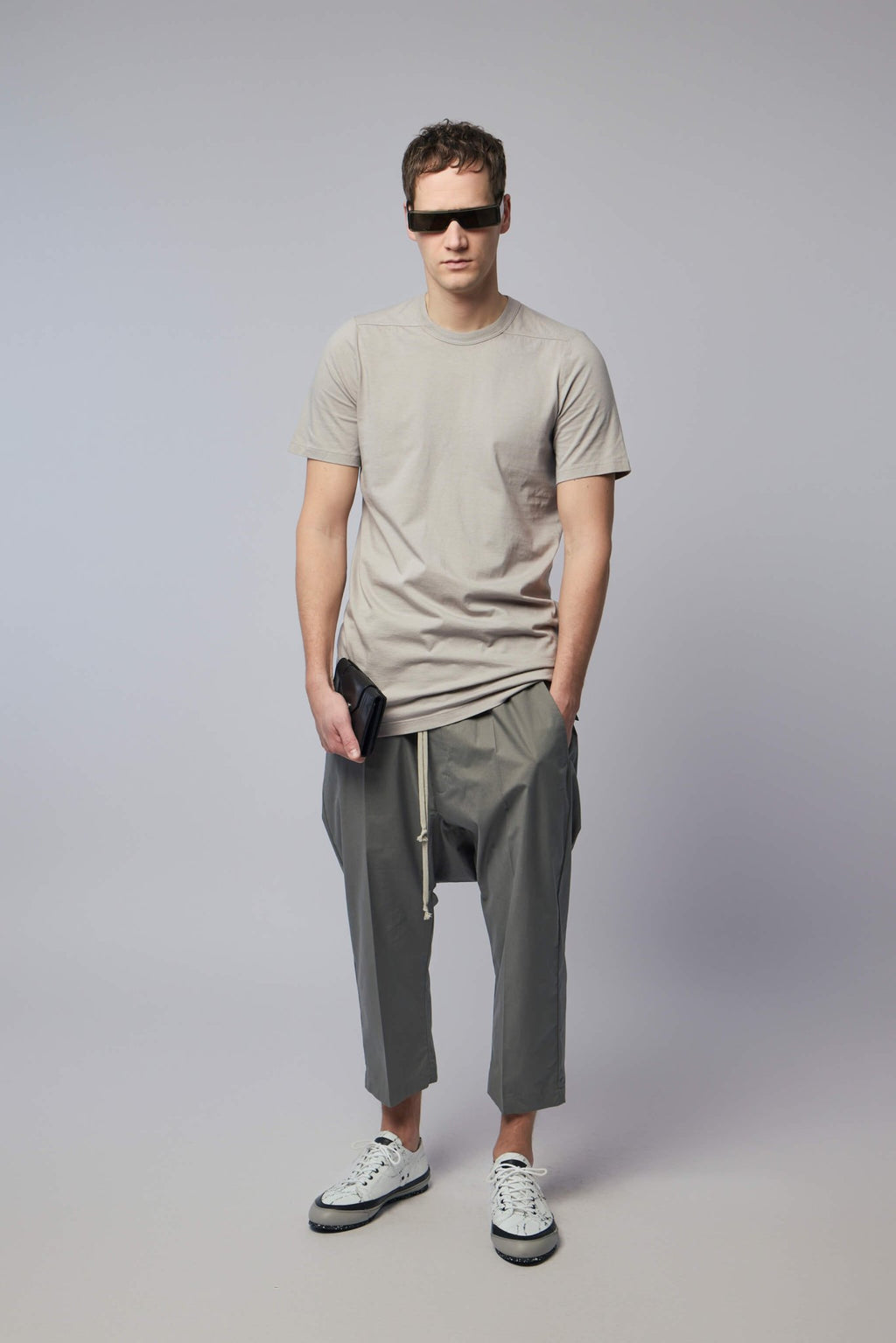 Rick Owens - Woven Pants - Drawstring Cropped - LABELS