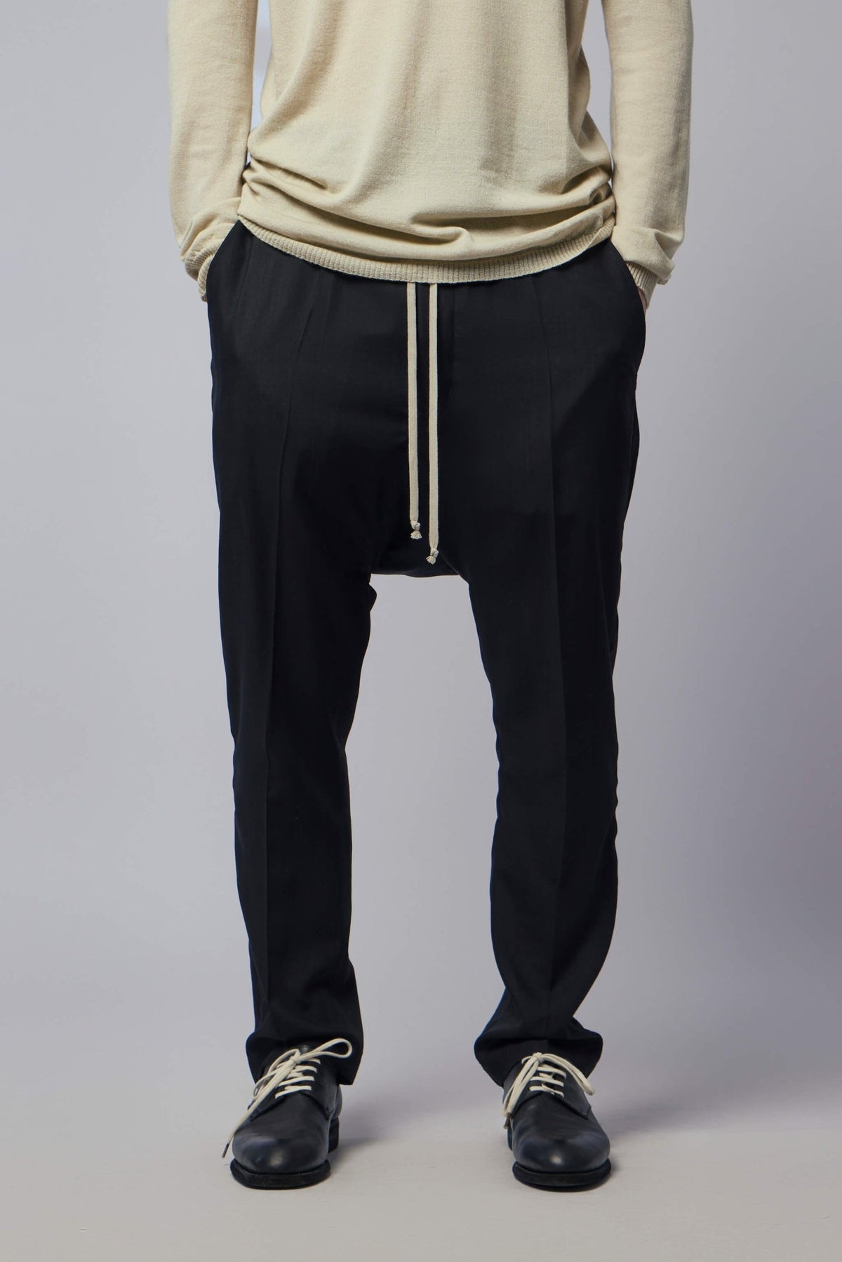 Rick Owens Woven Pants - Drawstring Long – LABELS