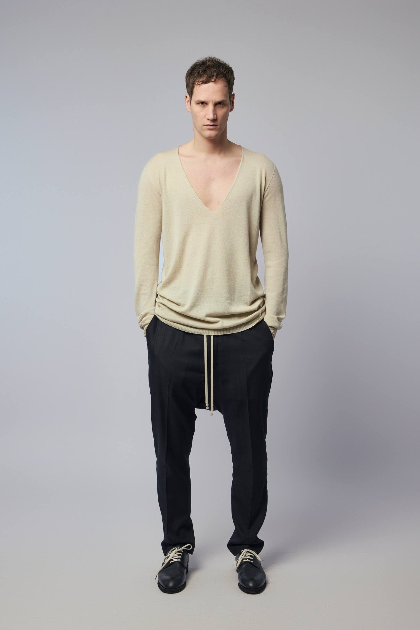 Rick Owens - Woven Pants - Drawstring Long - LABELS