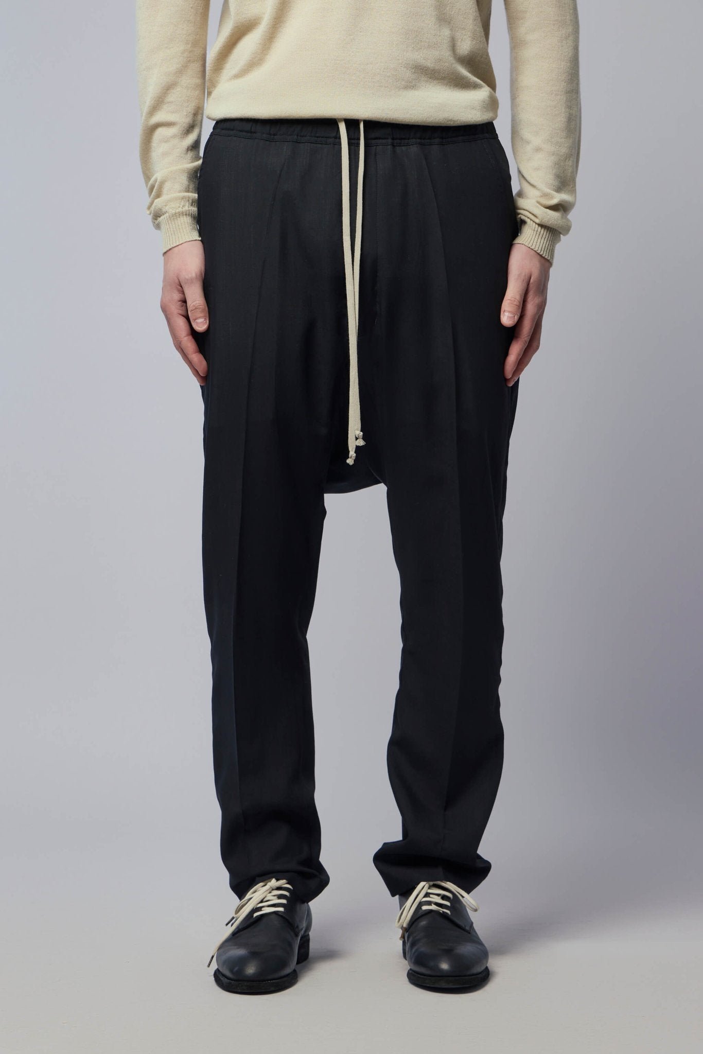 Rick Owens Woven Pants - Drawstring Long – LABELS