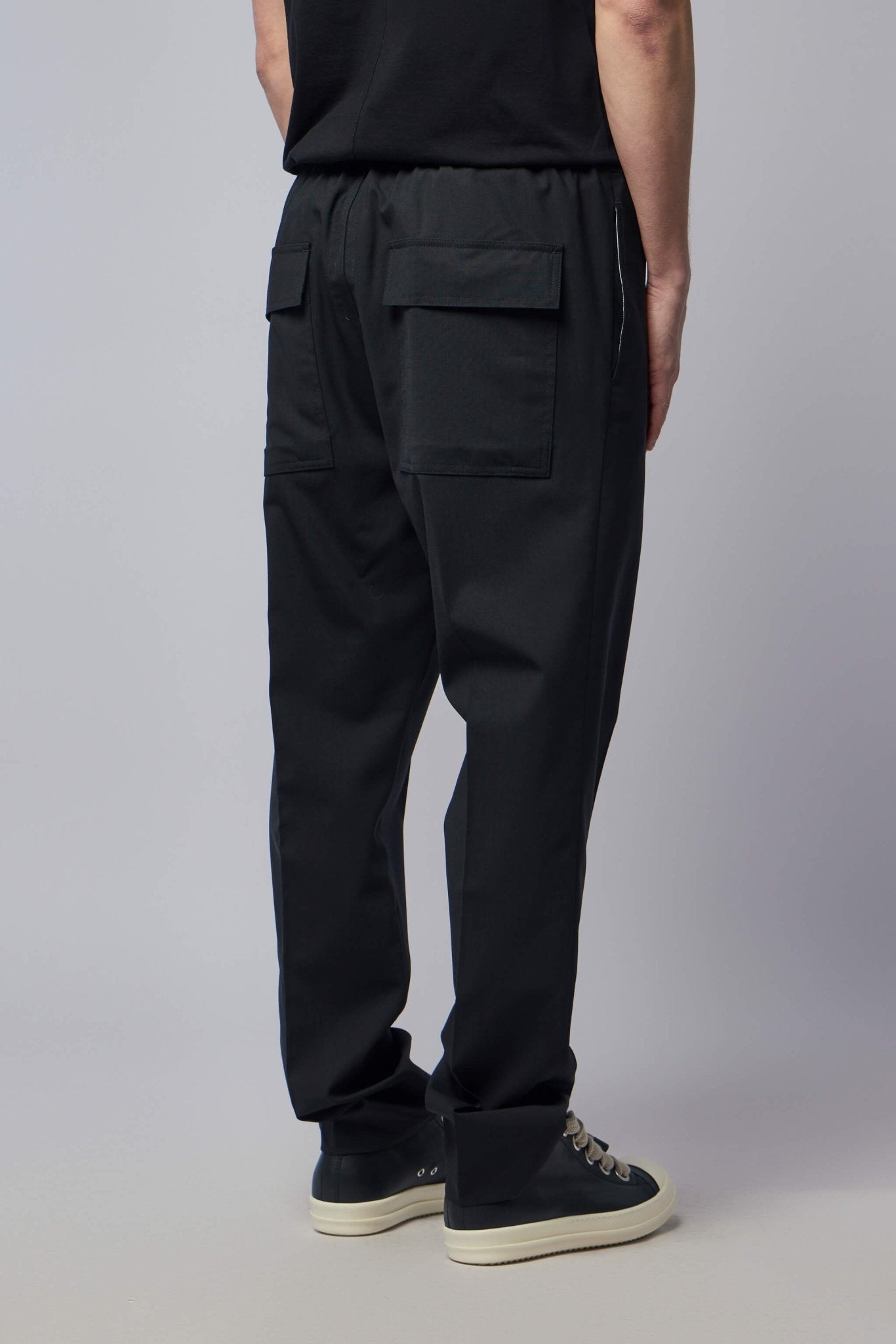Rick Owens - Woven Pants - Drawstring Slim Long - LABELS