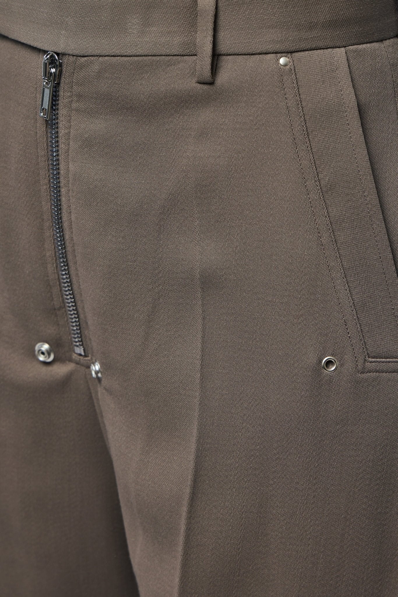 Rick Owens - Woven Pants - Tailored Wide Belas Dust - LABELS