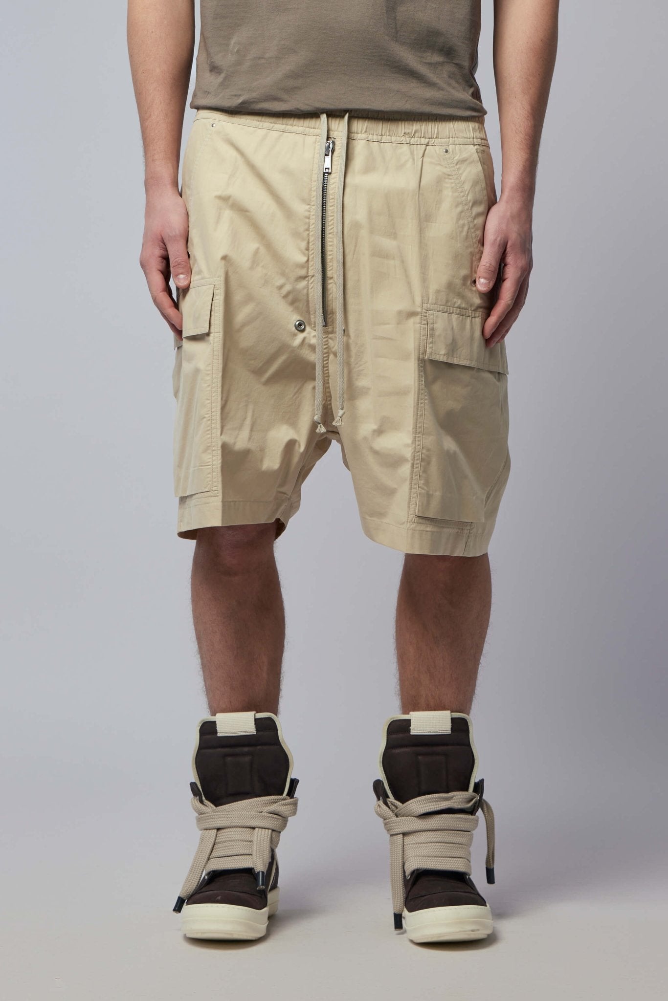 Rick Owens - Woven Shorts - Cargobela Shorts - LABELS