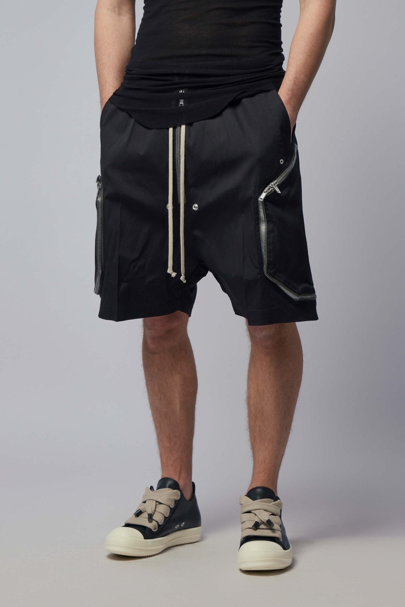 Rick Owens - Woven Shorts - Heizer Bela - LABELS