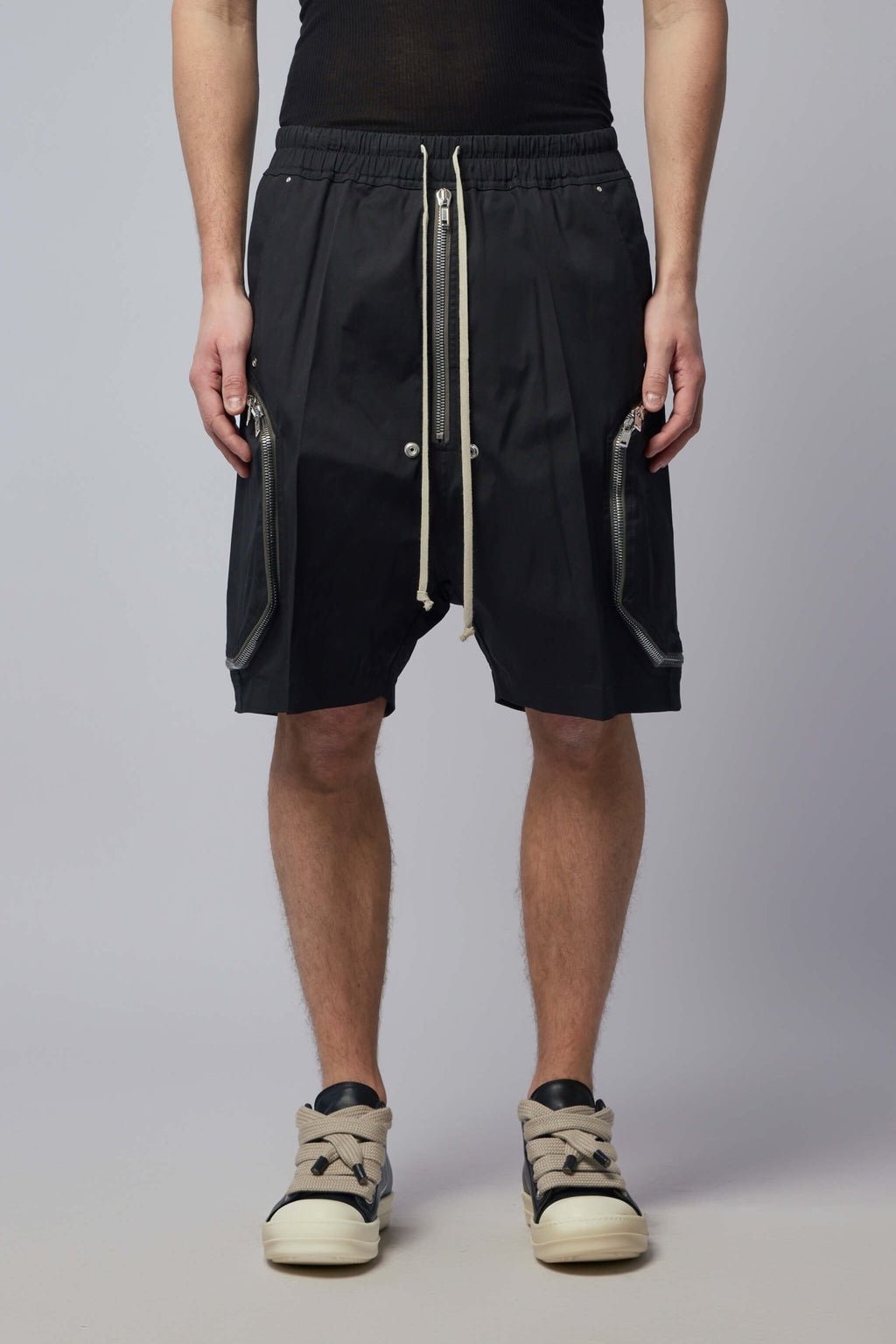 Rick Owens - Woven Shorts - Heizer Bela - LABELS