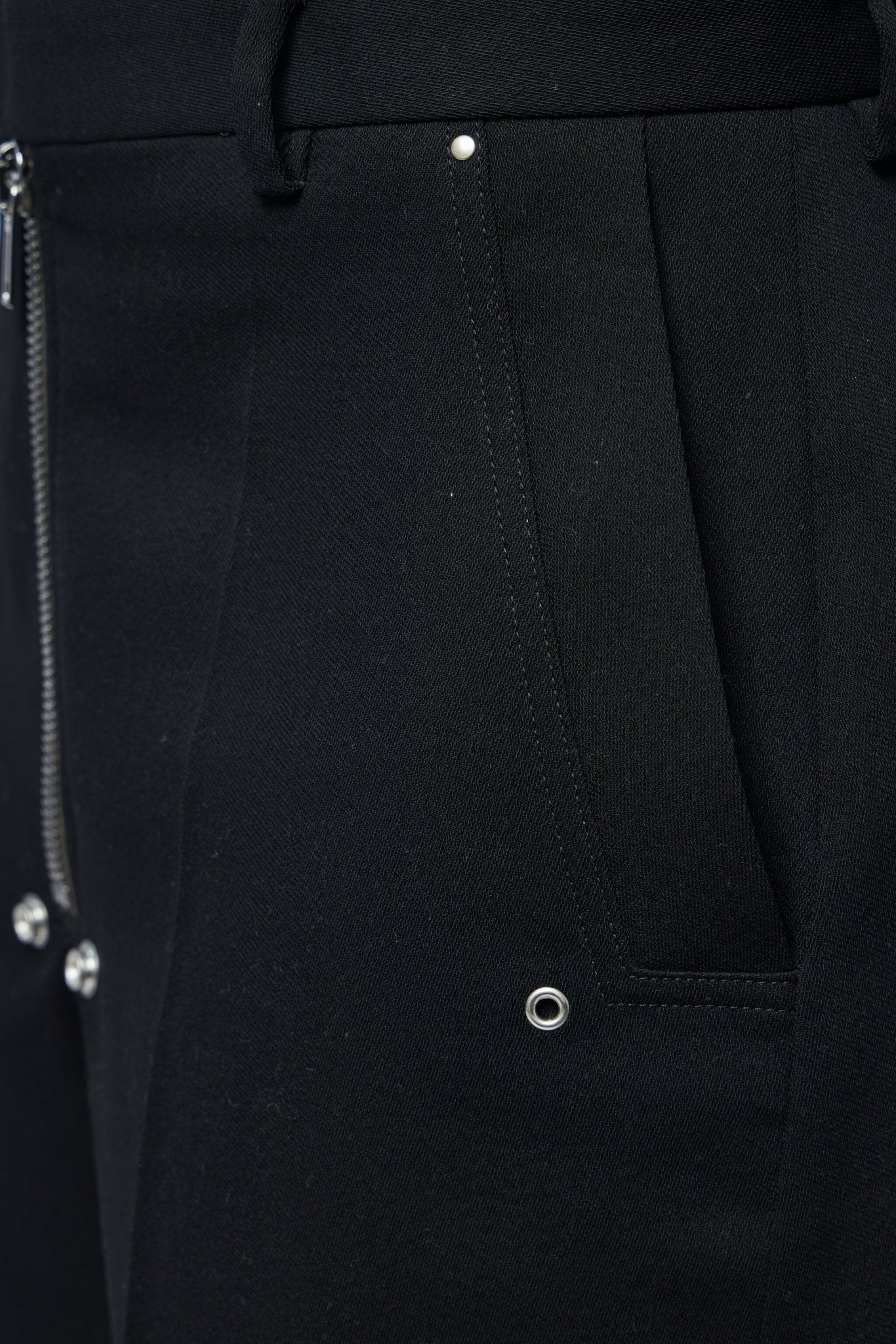 Rick Owens - Woven Shorts - Tailored Shorts Black - LABELS