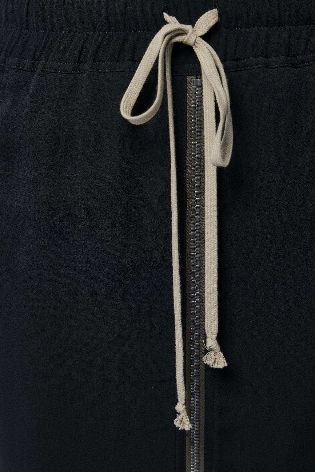 Rick Owens - Woven Skirt - Zipped Short Pillar Black - LABELS