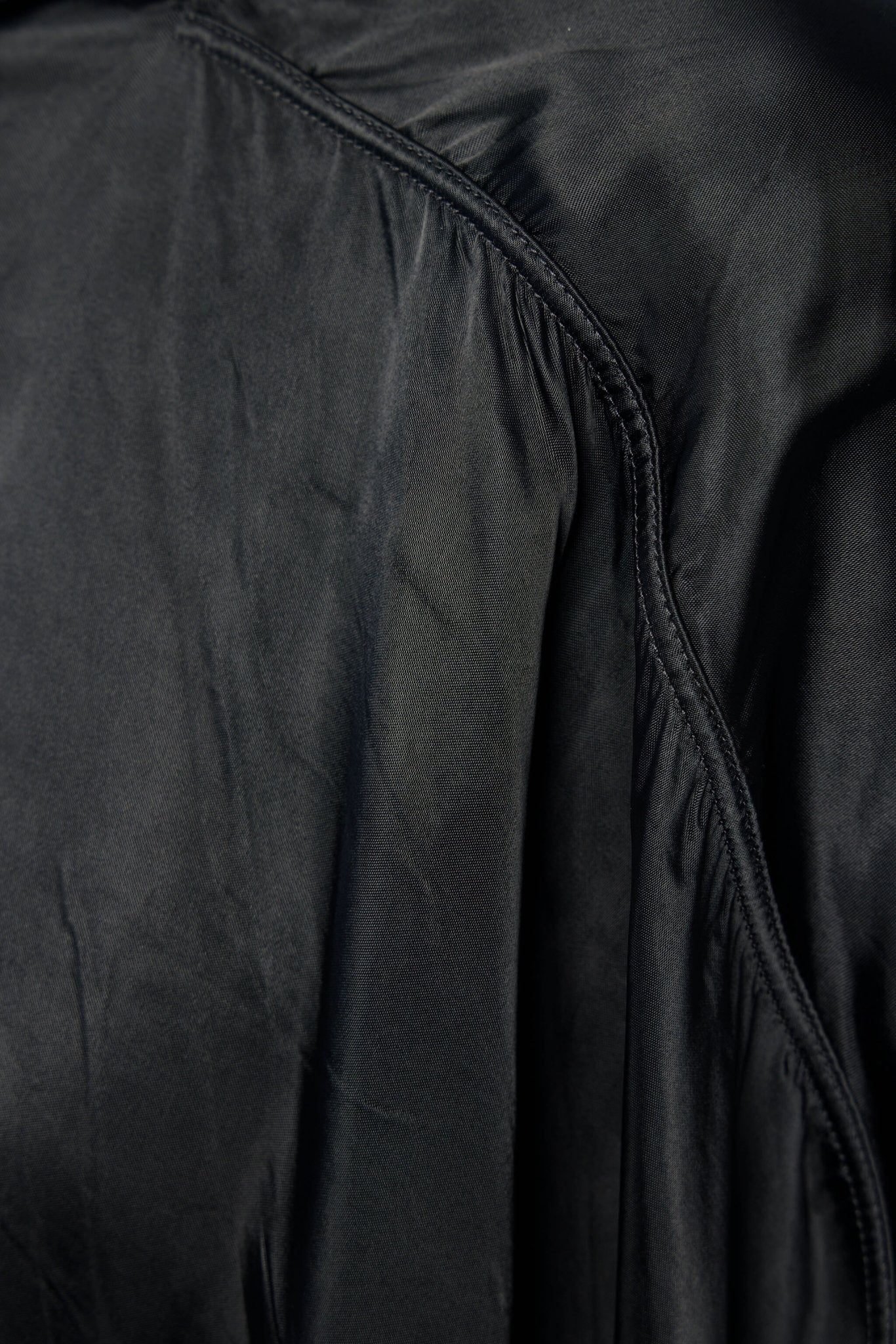 Rick Owens - Woven T-shirt - Jumbo Tabard Cropped Top Black - LABELS