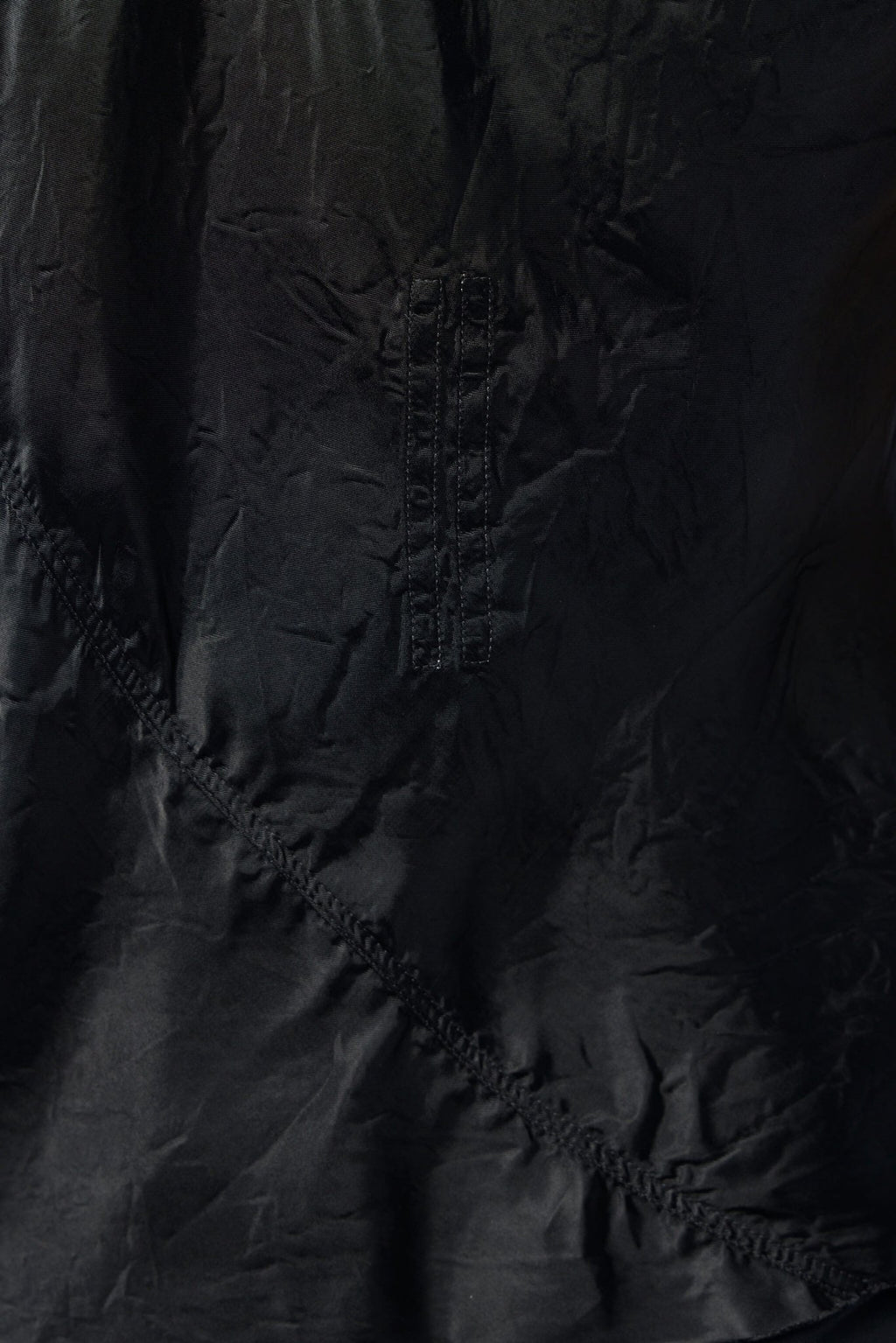 Rick Owens - Woven Top - One Shoulder Slip Top Black - LABELS