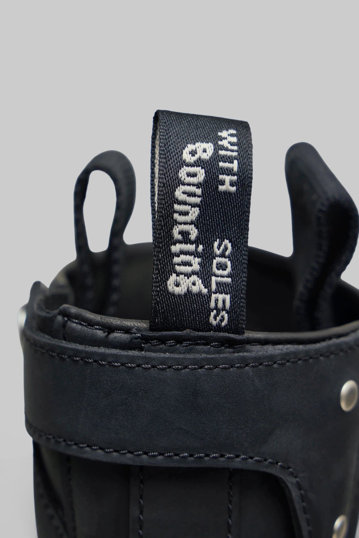 Rick Owens X Dr. Martens - Leather Boots - LABELS