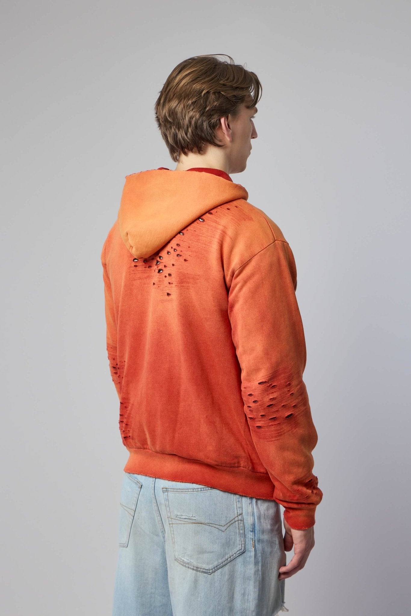 Rivington roi Rebis - Apocrypha Pious Zip Hoodie Orange - LABELS