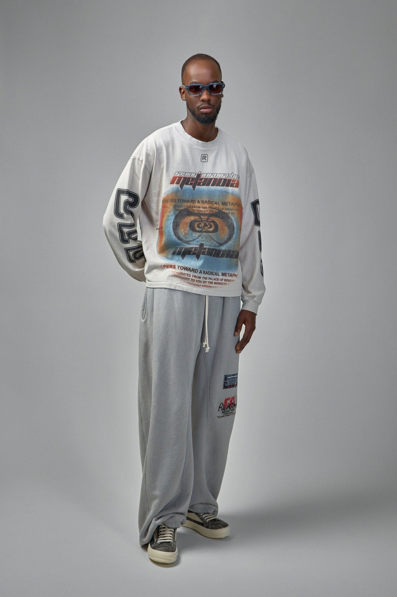 Rivington roi Rebis - Divinity Paper Garden LS Tee - LABELS