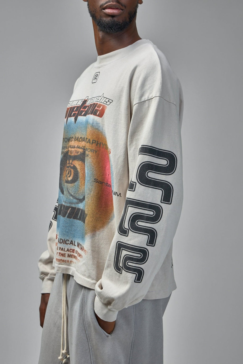 Rivington roi Rebis - Divinity Paper Garden LS Tee - LABELS