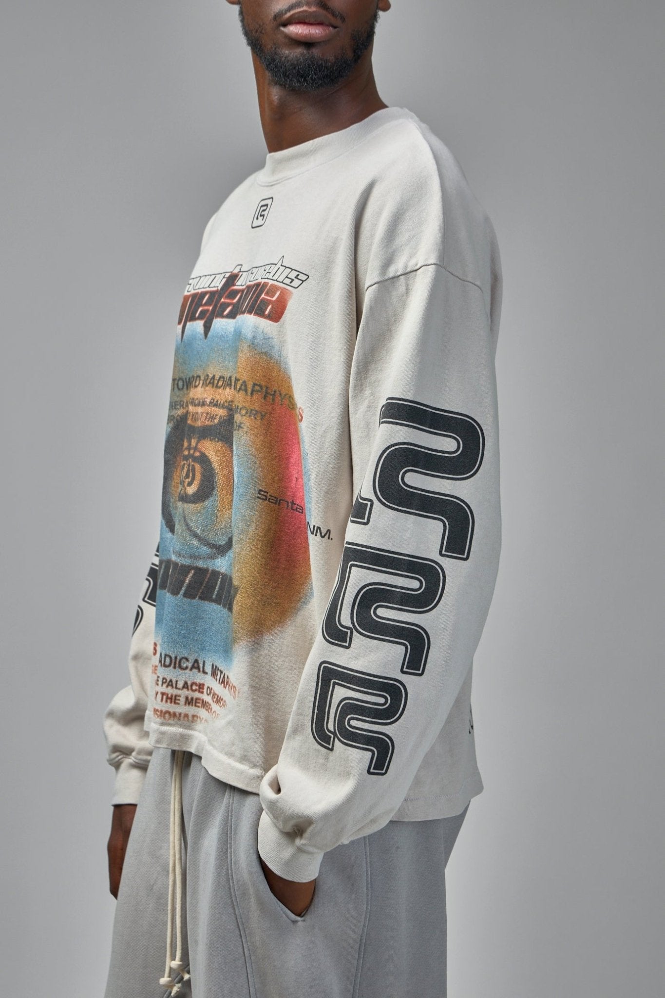 Rivington roi Rebis - Divinity Paper Garden LS Tee - LABELS