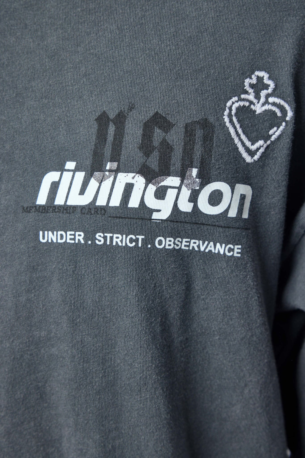 Rivington Roi Rebis - Membership Uso Ls Tee - LABELS