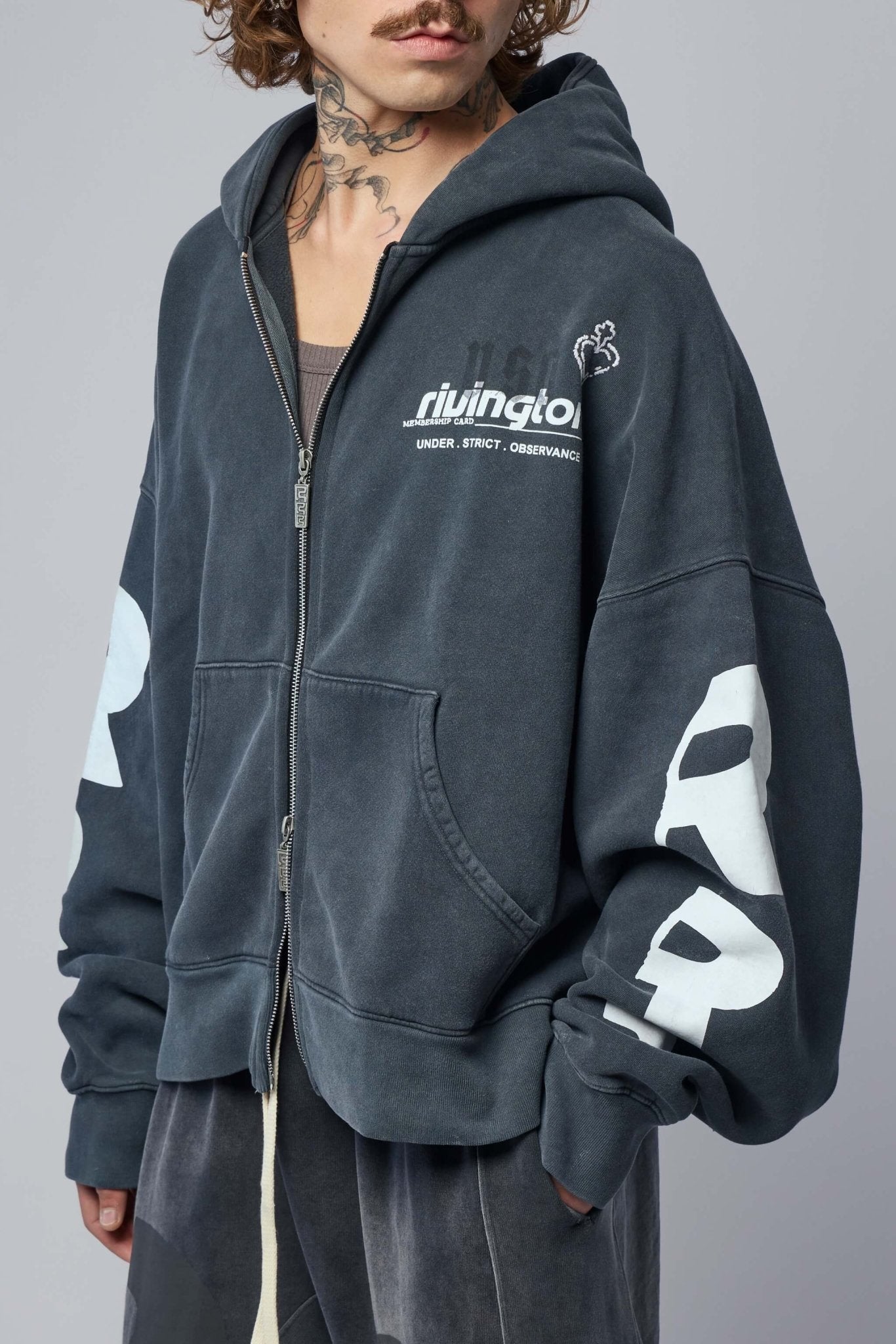 Rivington roi Rebis Zip-Ups - Premium Cotton Hoodie – LABELS