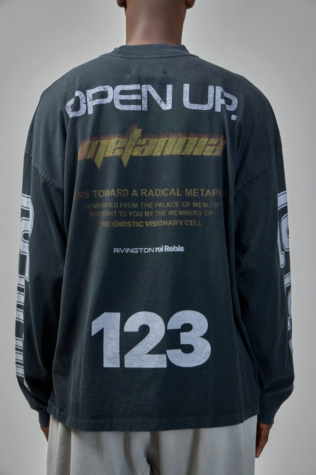 Rivington roi Rebis - Metamoth Vintage Long Sleeve Tee - LABELS