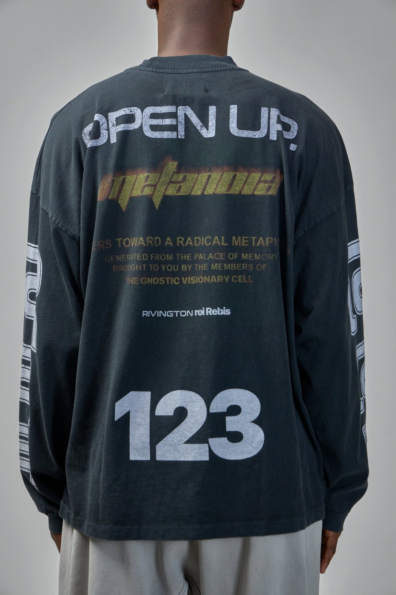 Rivington roi Rebis - Metamoth Vintage Long Sleeve Tee - LABELS