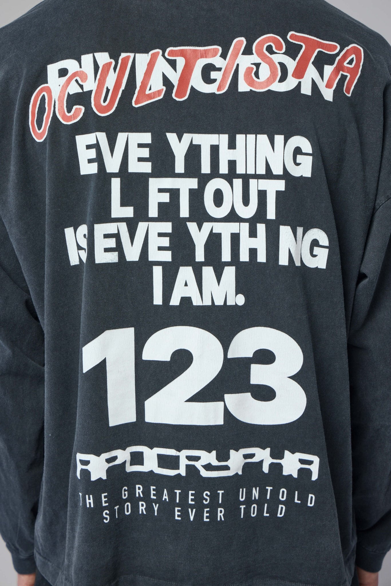 Rivington roi Rebis - Occultista Vintage LS Tee Vintage Black - LABELS