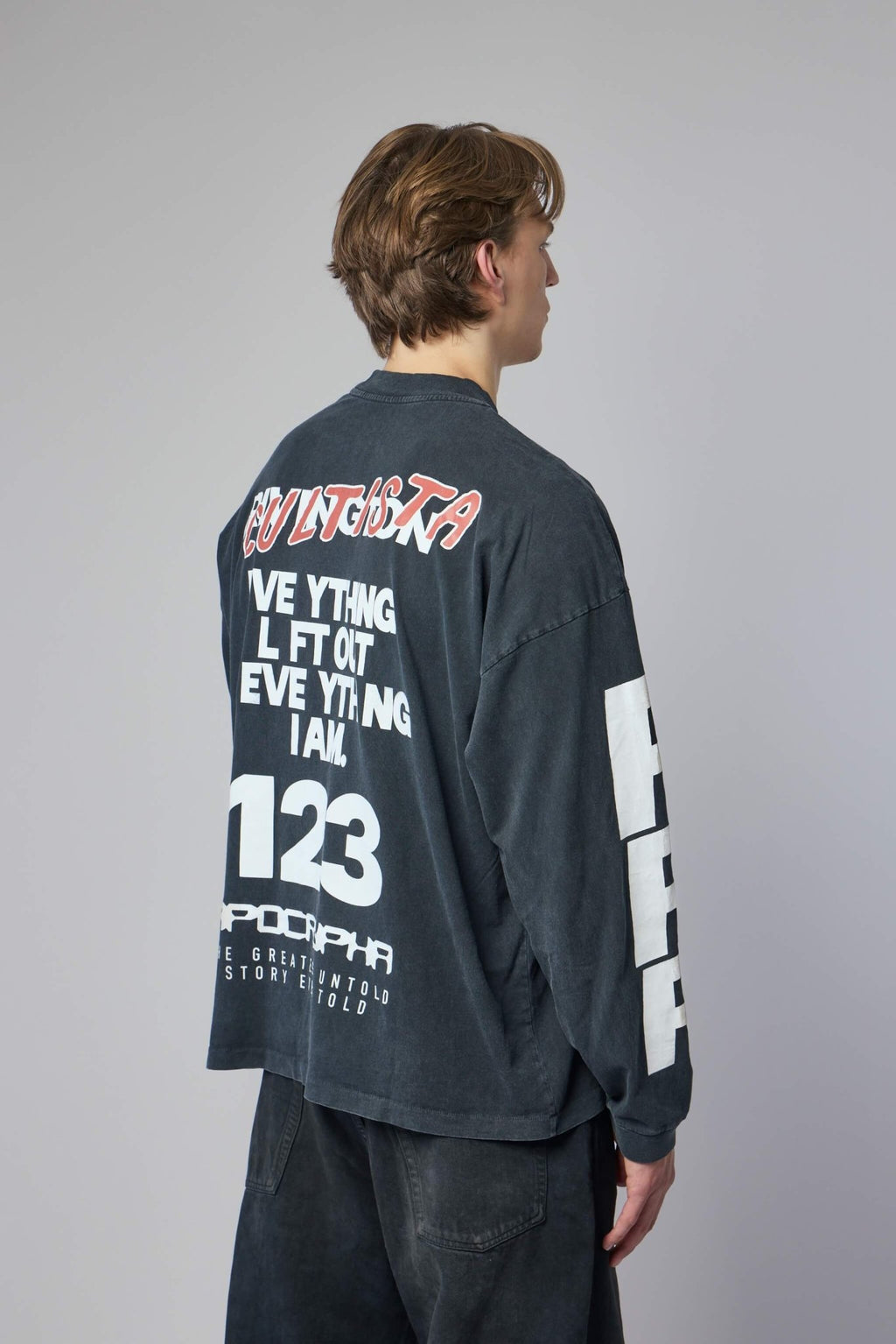 Rivington roi Rebis - Occultista Vintage LS Tee Vintage Black - LABELS