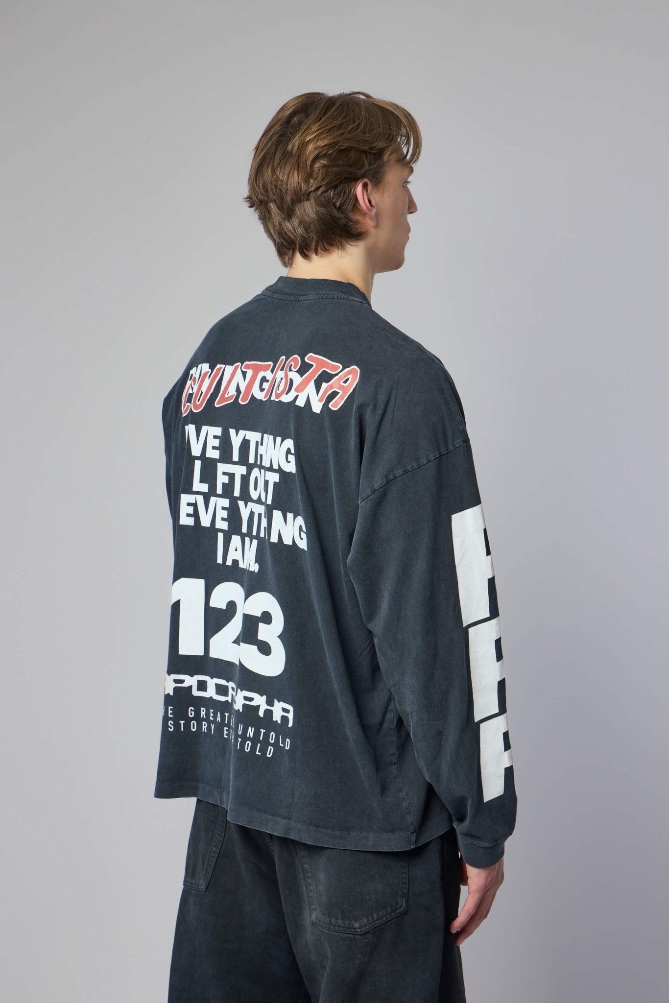Rivington roi Rebis - Occultista Vintage LS Tee Vintage Black - LABELS