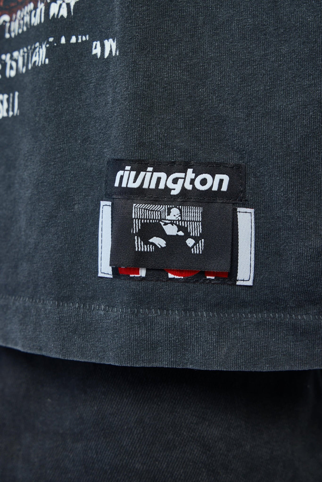 Rivington roi Rebis - Occultista Vintage LS Tee Vintage Black - LABELS