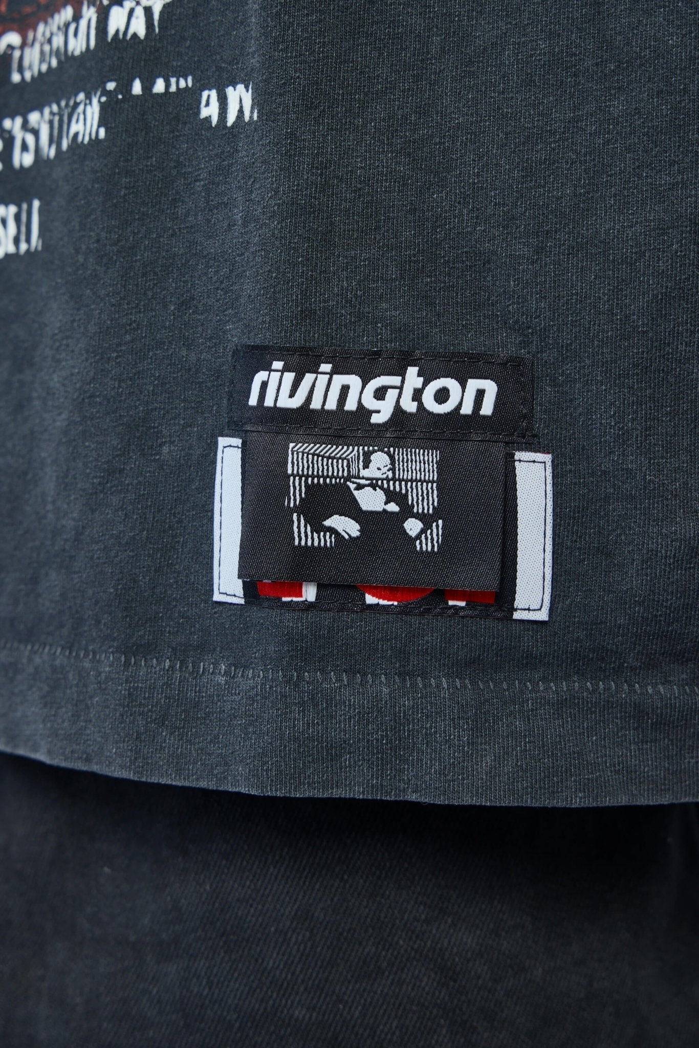 Rivington roi Rebis - Occultista Vintage LS Tee Vintage Black - LABELS