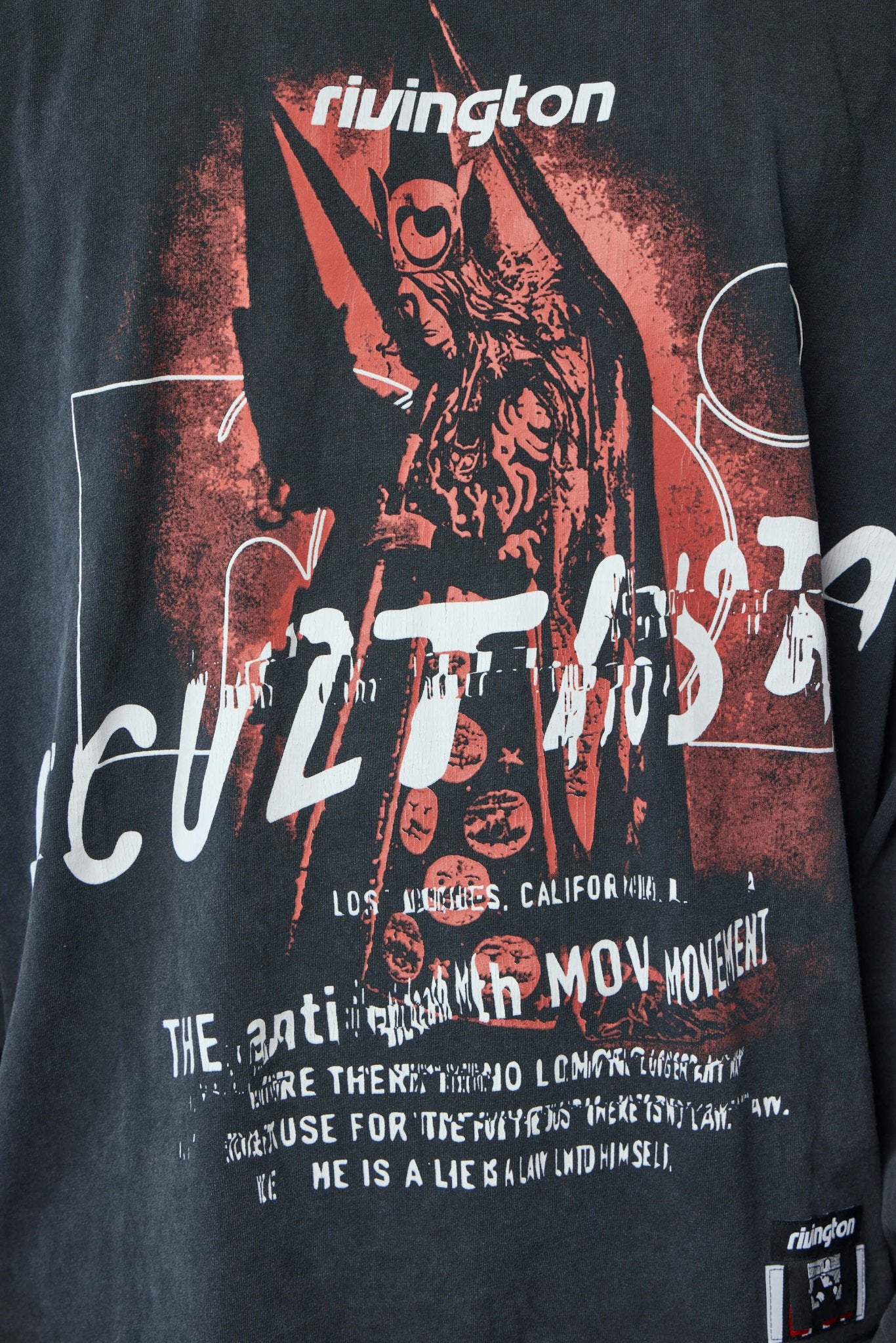 Rivington roi Rebis - Occultista Vintage LS Tee Vintage Black - LABELS