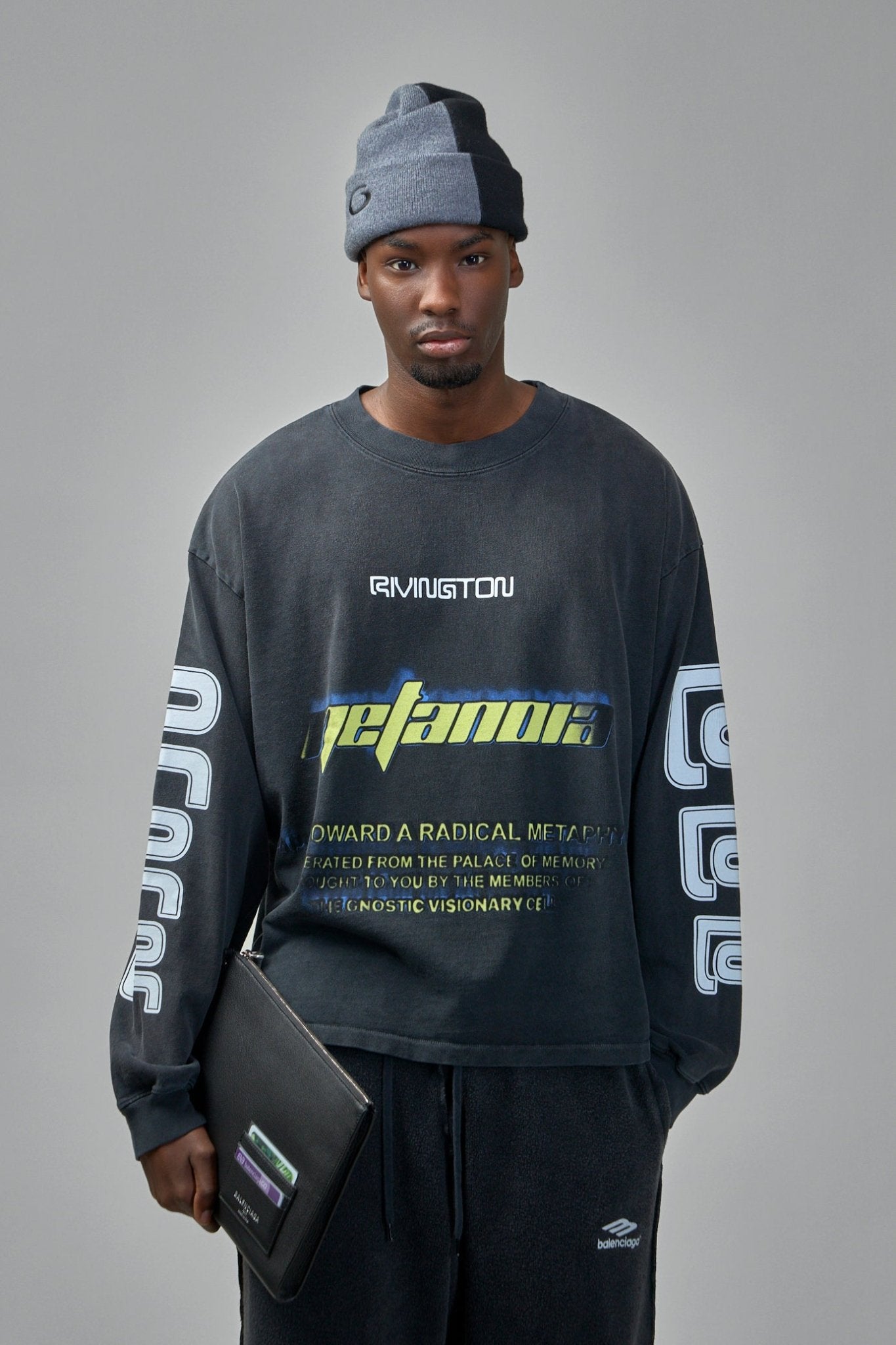 Rivington roi Rebis - Radical Paper Garden Long Sleeve Tee - LABELS