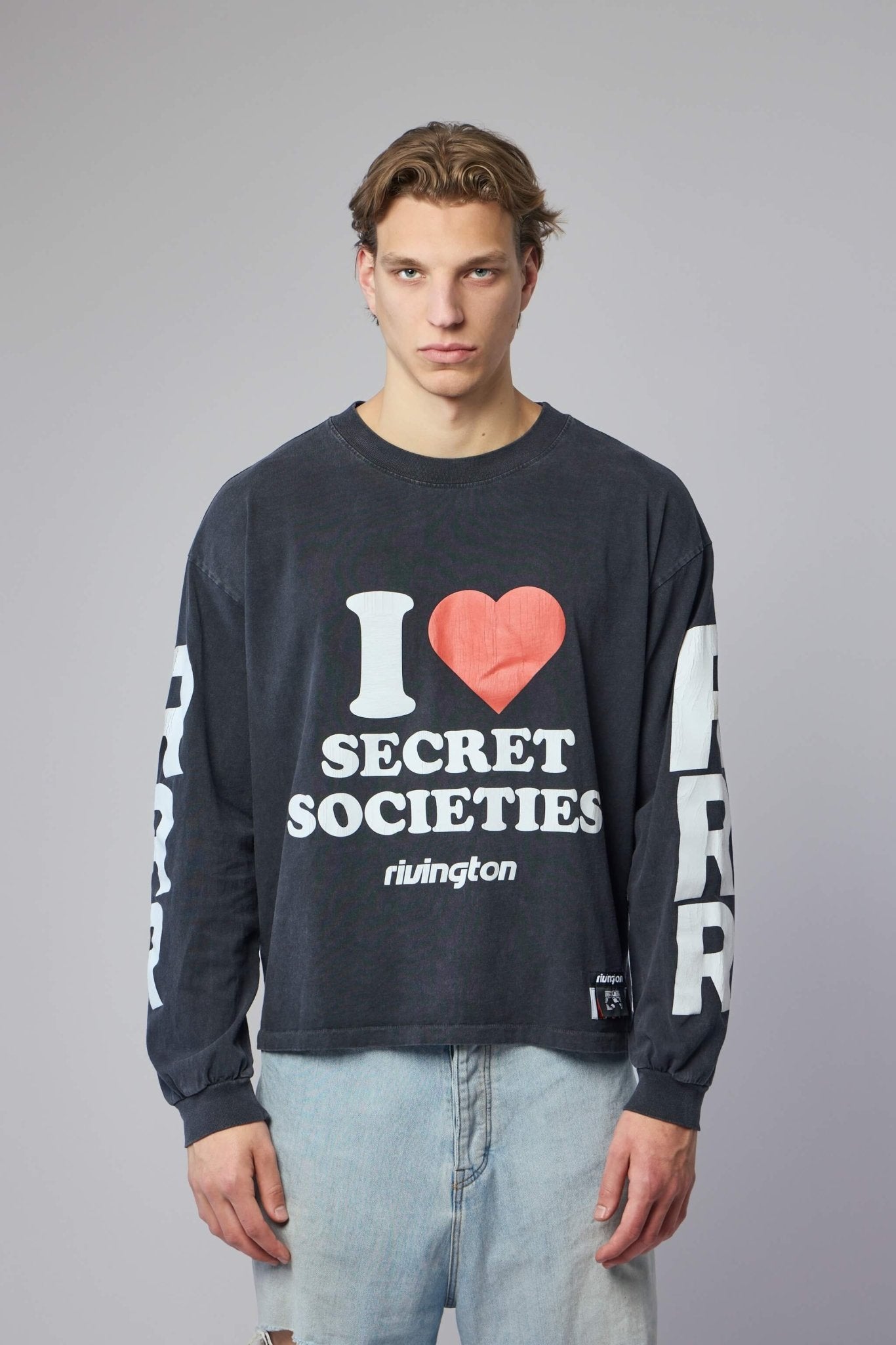 Rivington roi Rebis - Secret Societites Garden LS Black - LABELS