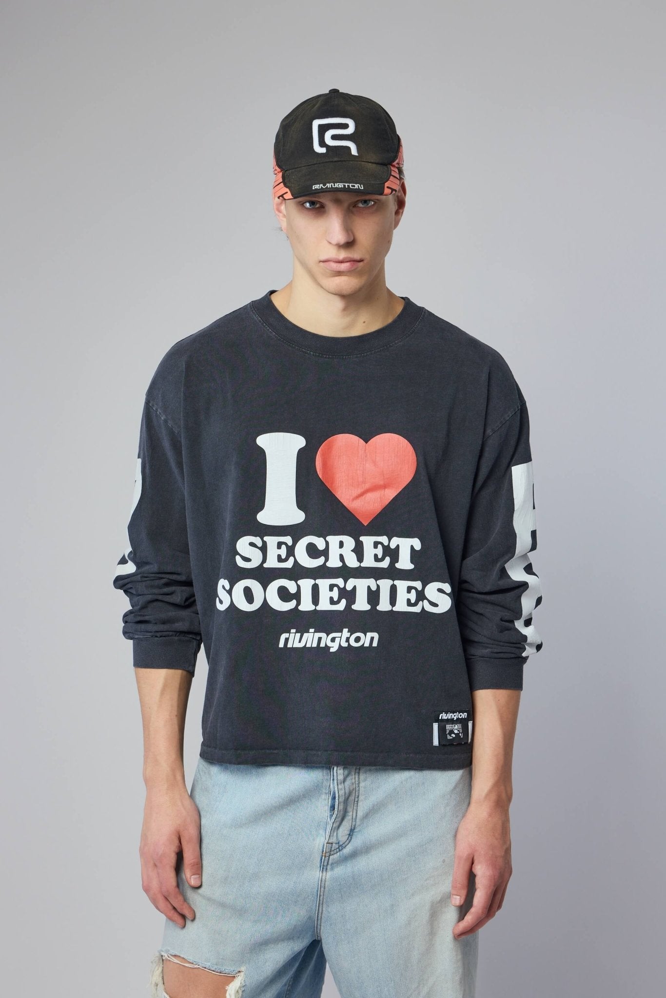 Rivington roi Rebis - Secret Societites Garden LS Black - LABELS