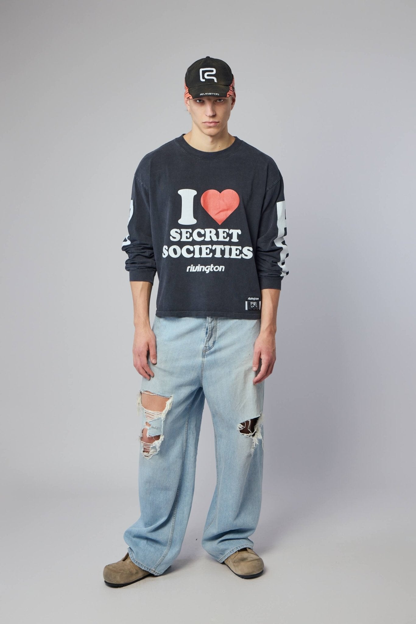 Rivington roi Rebis - Secret Societites Garden LS Black - LABELS