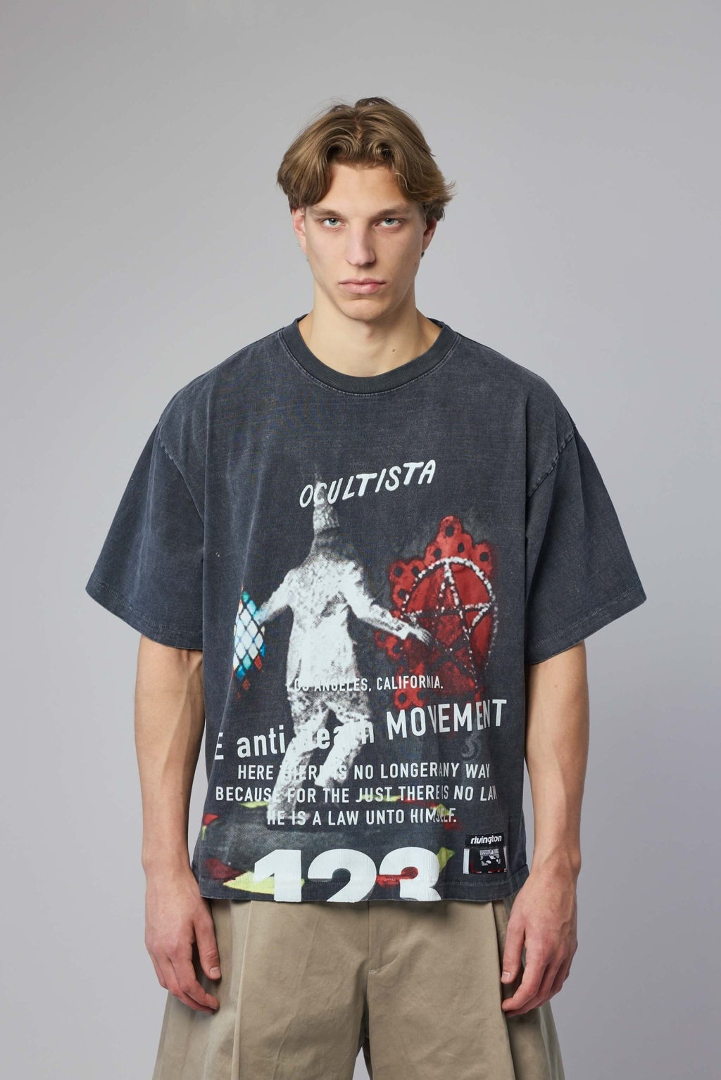Rivington roi Rebis - Theosophic CVA Tee Mechanic Black - LABELS