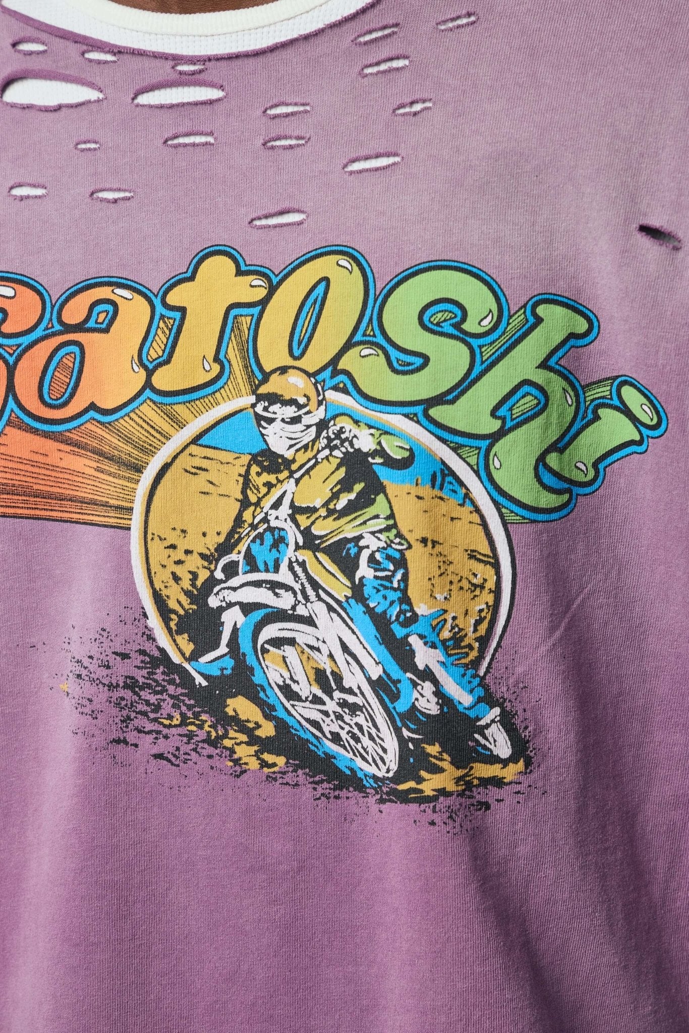 Satoshi Nakamoto - 1977 Dirtbike Thermal Tee - LABELS