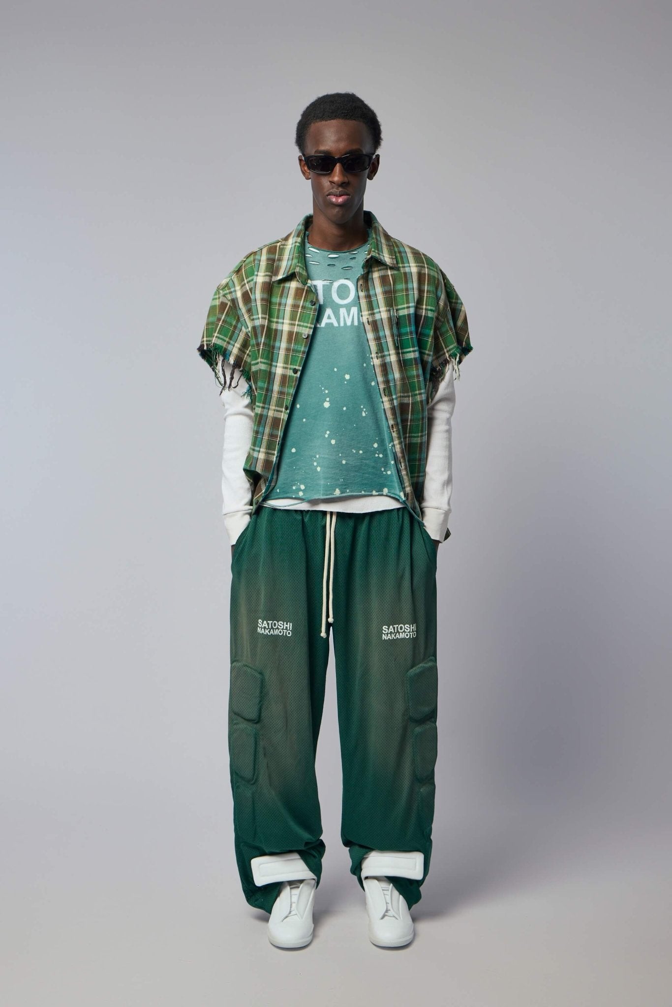 Satoshi Nakamoto - Bender Cut Off Flannel - LABELS