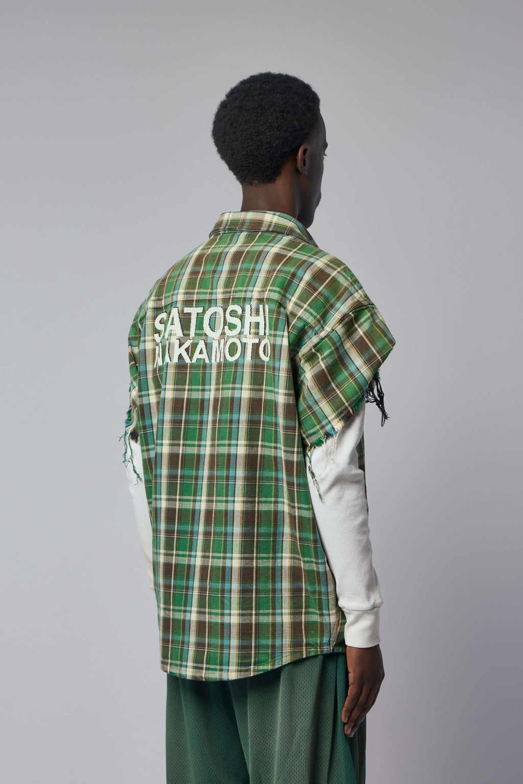 Satoshi Nakamoto - Bender Cut Off Flannel - LABELS