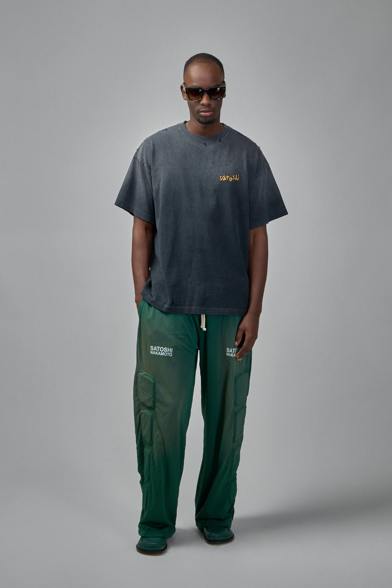 Satoshi Nakamoto - Chain Stitch Tee - LABELS